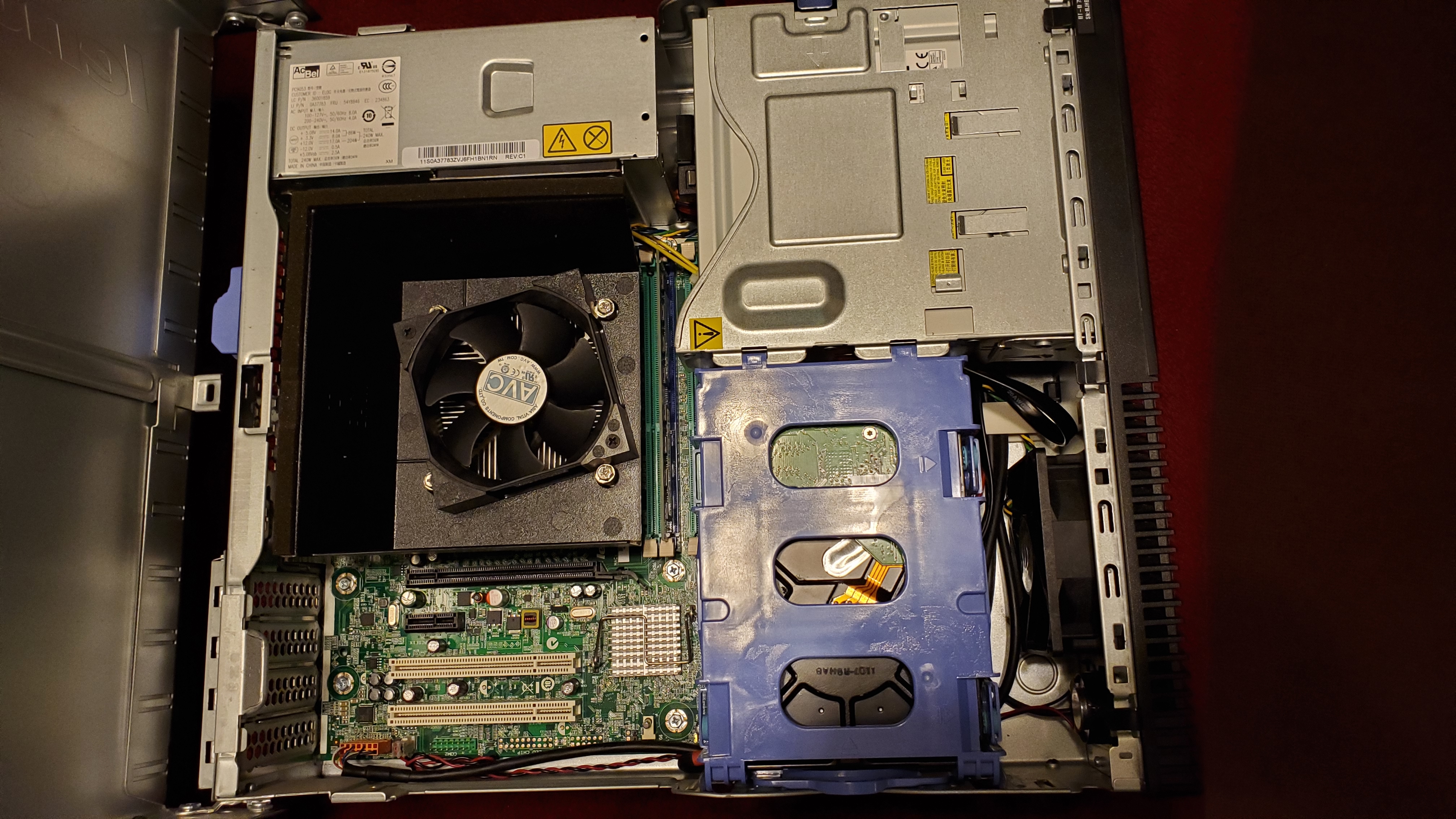 Picture of PC inside